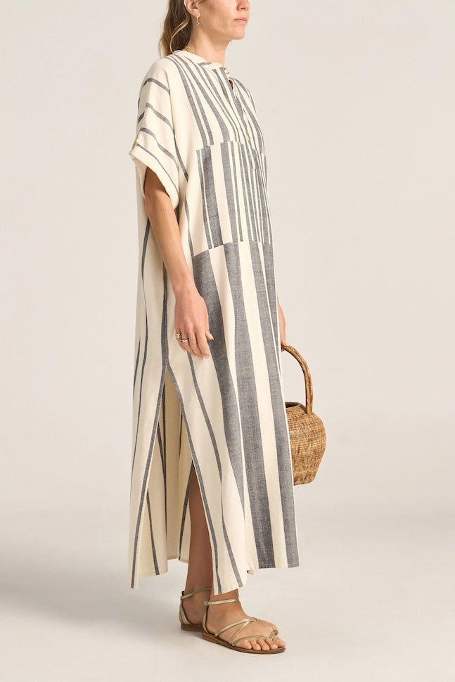 Casto Broken Stripe Caftan
