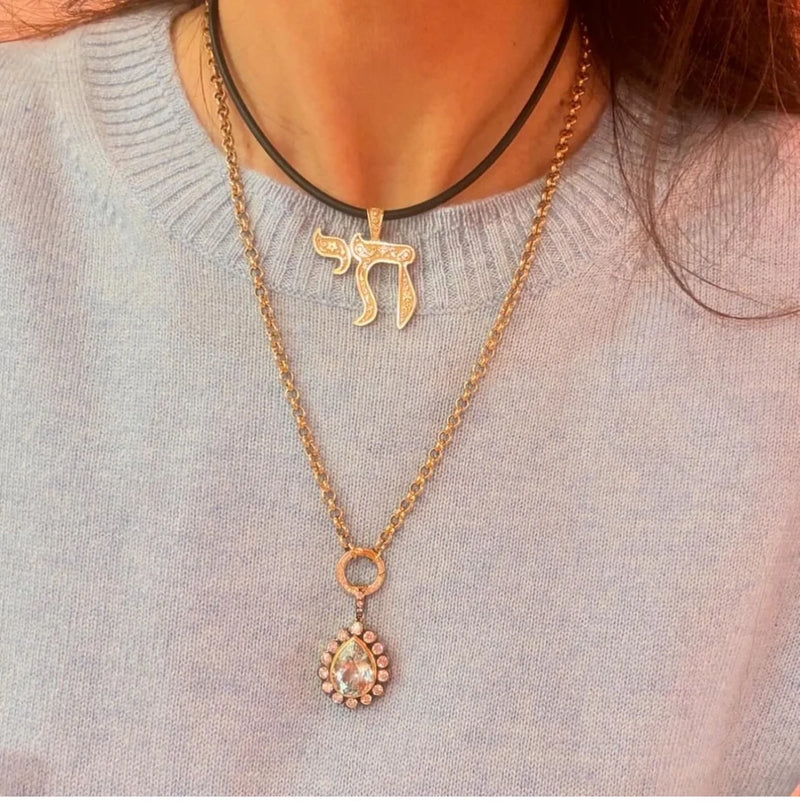Large Southwestern Chai Charm