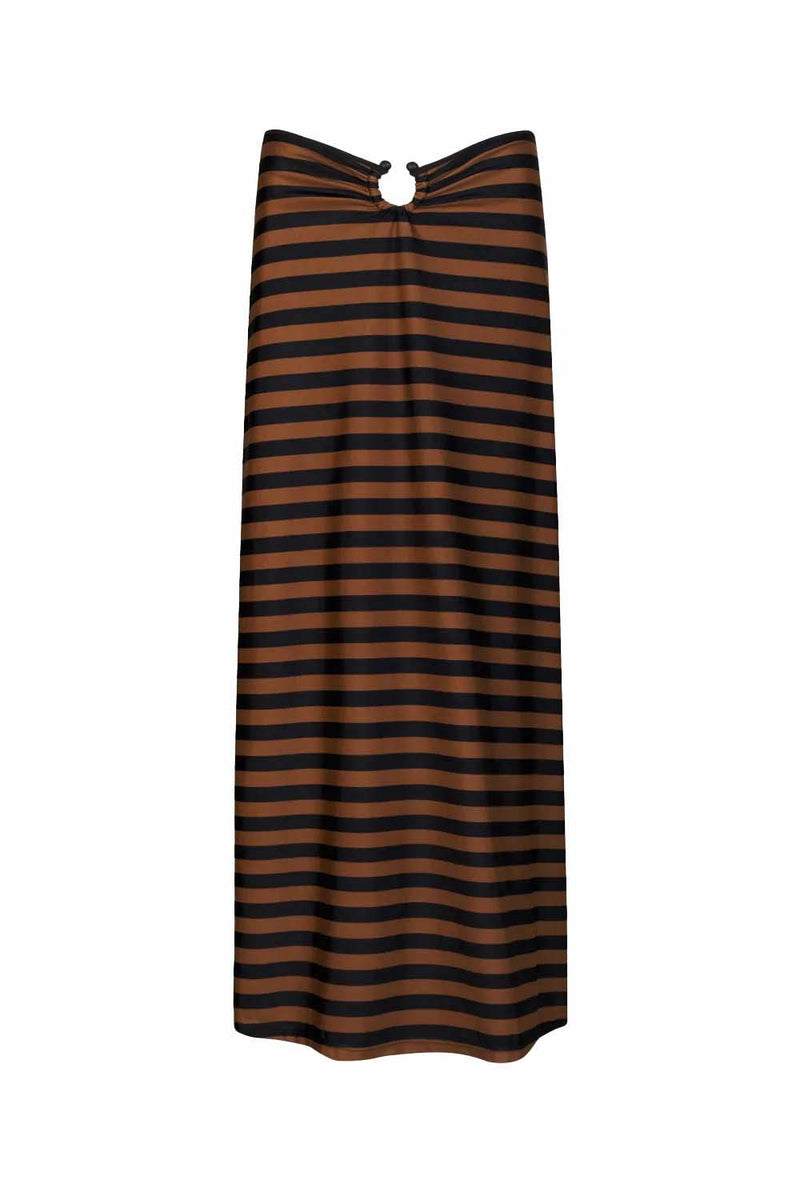 Anesha Ring-Detailed Jersey Maxi Skirt