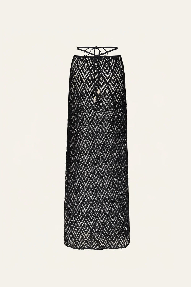Embroidered Cotton Soul Skirt