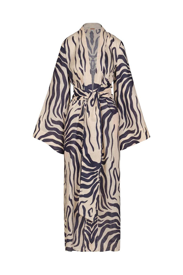 Boa Whisper Linen Kimono