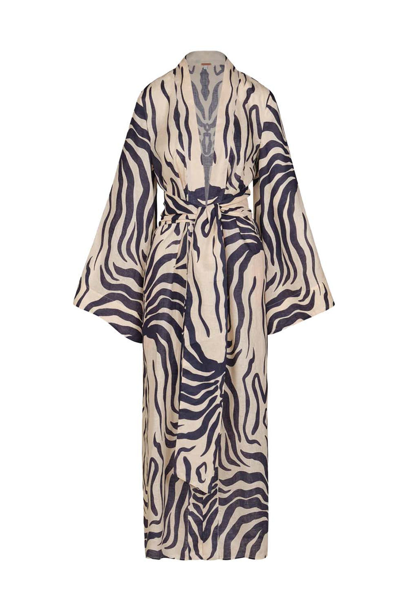 Boa Whisper Linen Kimono