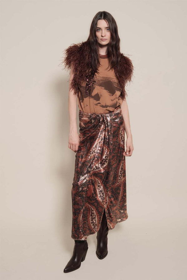 Brave Printed Top