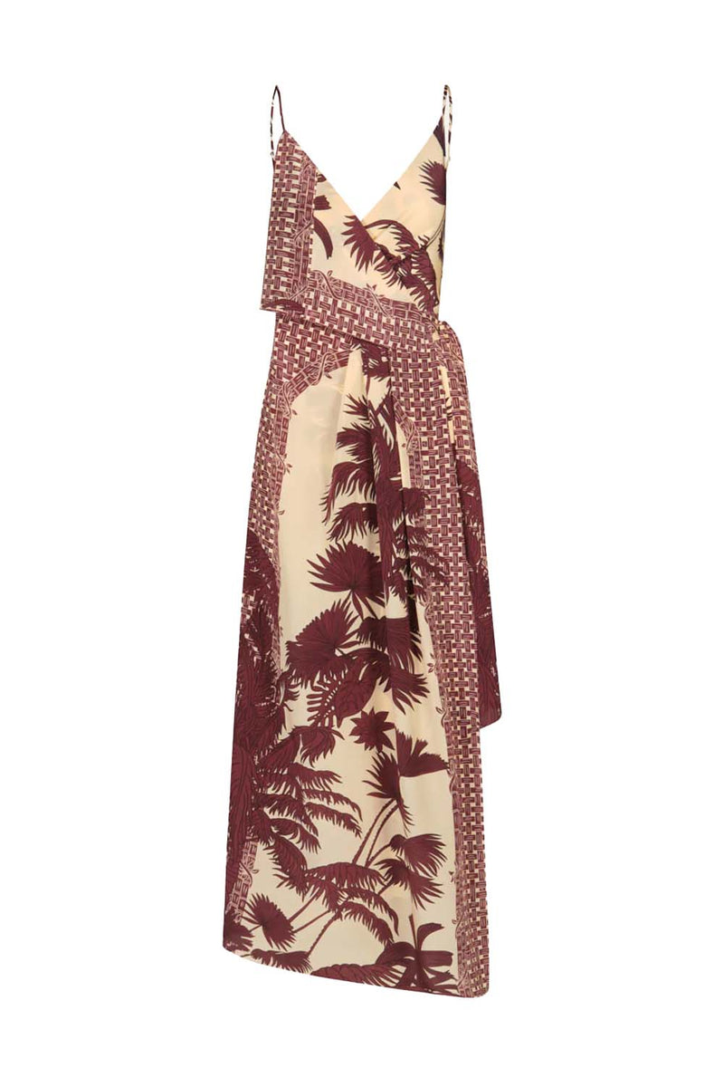 Nouvel Arôme Silk Maxi Dress