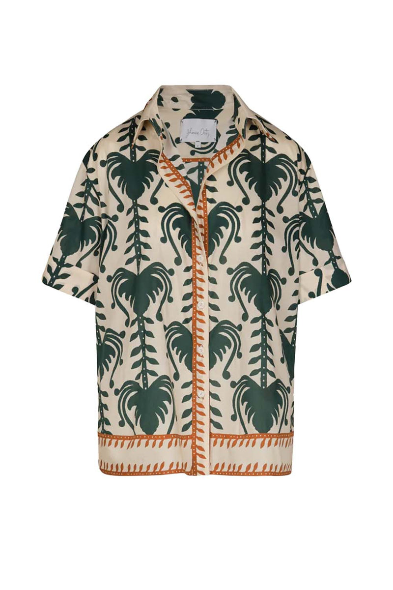 Salty Promises Cotton-poplin Shirt