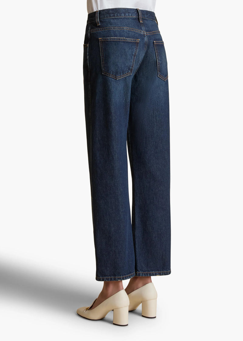 Kerrie Mid-rise Wide-leg Jeans