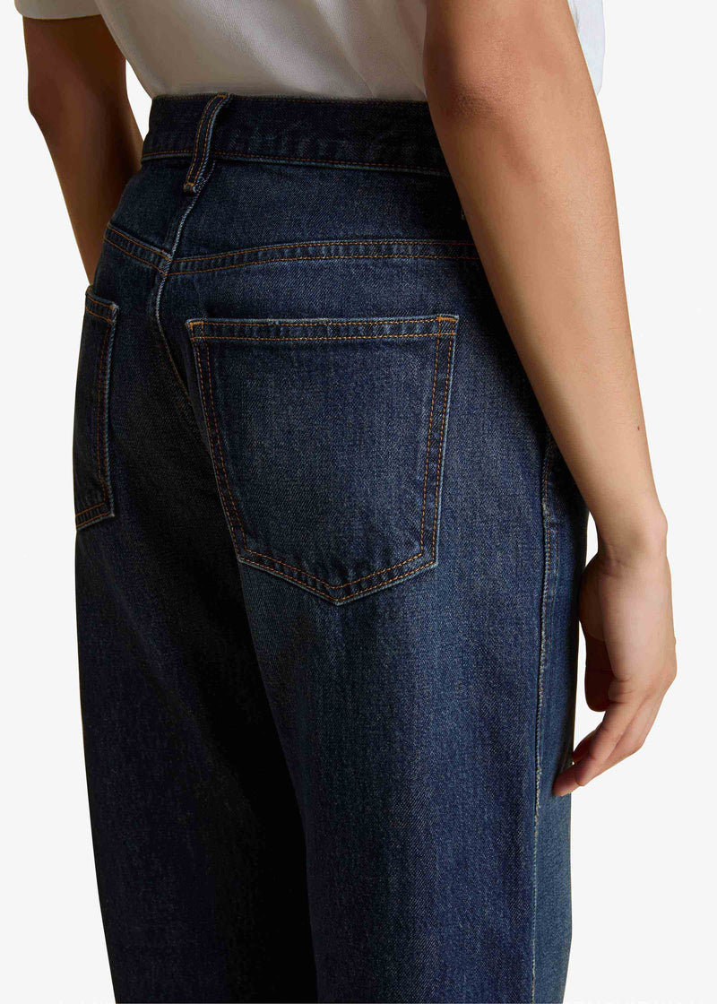 Kerrie Mid-rise Wide-leg Jeans