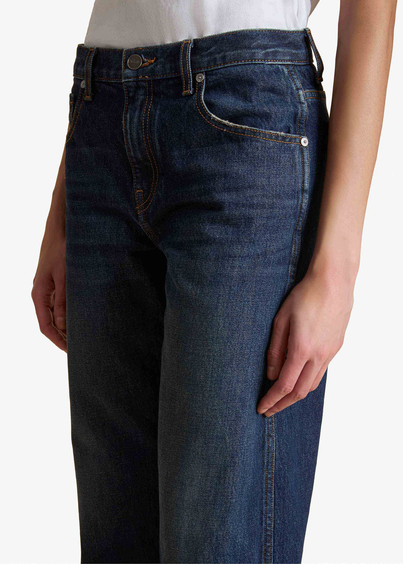 Kerrie Mid-rise Wide-leg Jeans