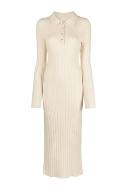 Hans Ribbed Cashmere Maxi Dress