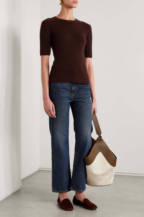 Abigail High-Rise Straight-Leg Jeans
