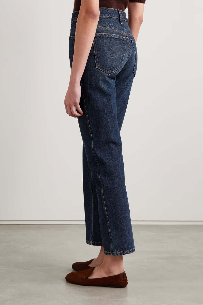 Abigail High-Rise Straight-Leg Jeans