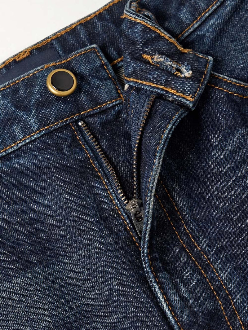 Abigail High-Rise Straight-Leg Jeans