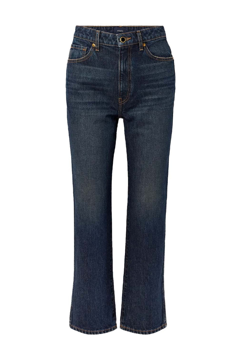 Abigail High-Rise Straight-Leg Jeans