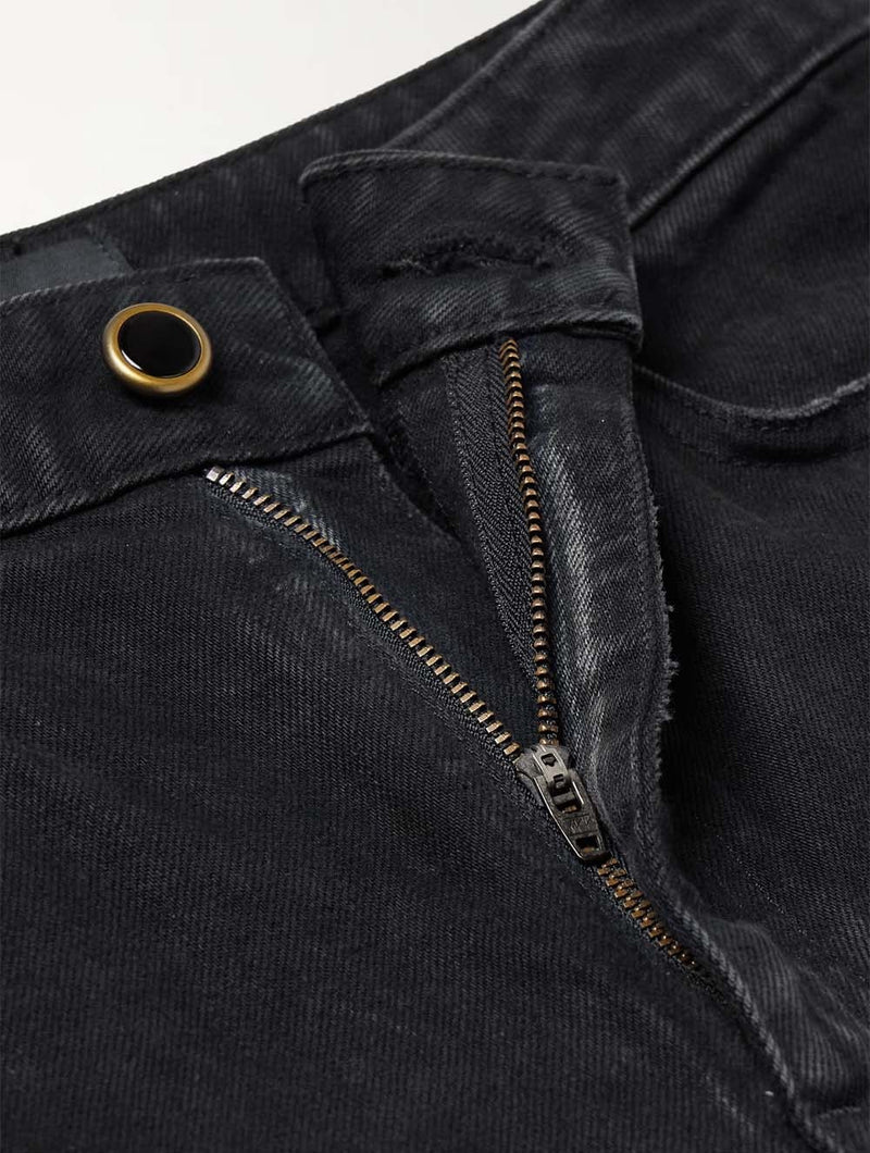 Abigail Cropped High-Rise Straight-Leg Jeans