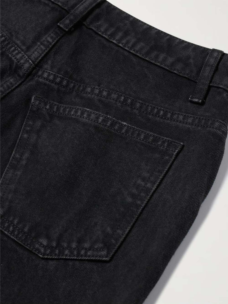Abigail Cropped High-Rise Straight-Leg Jeans