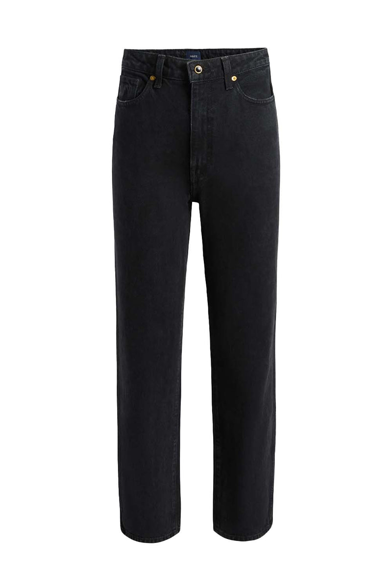 Abigail Cropped High-Rise Straight-Leg Jeans