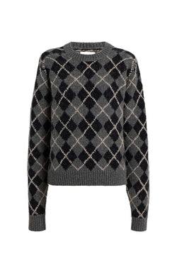 Pratt Argyle Cashmere Sweater
