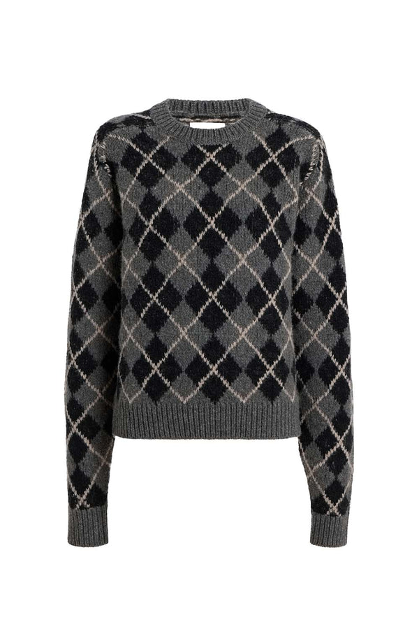 Pratt Argyle Cashmere Sweater