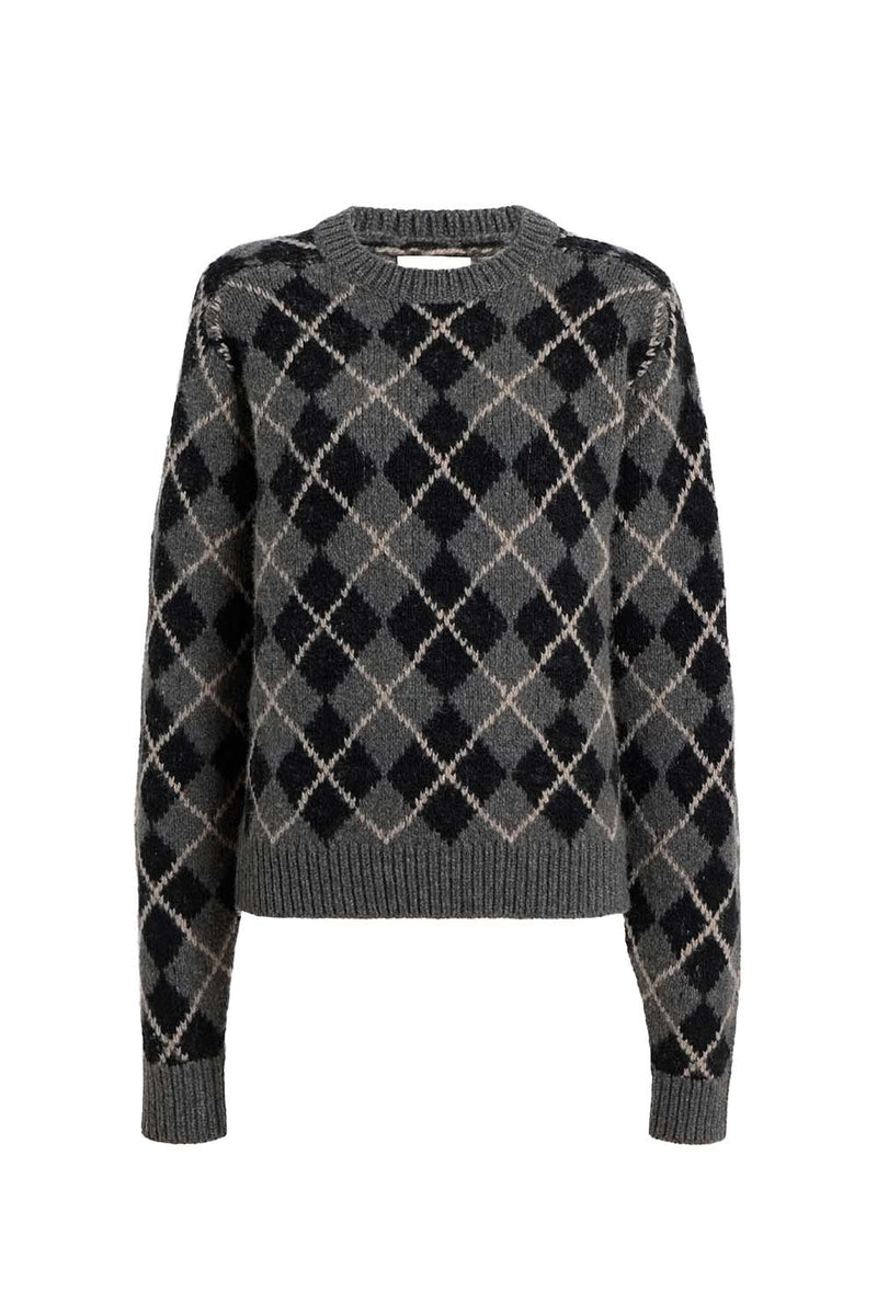 Pratt Argyle Cashmere Sweater