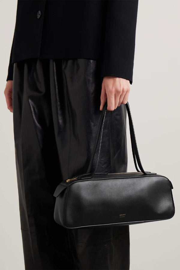 Simona Leather Shoulder Bag
