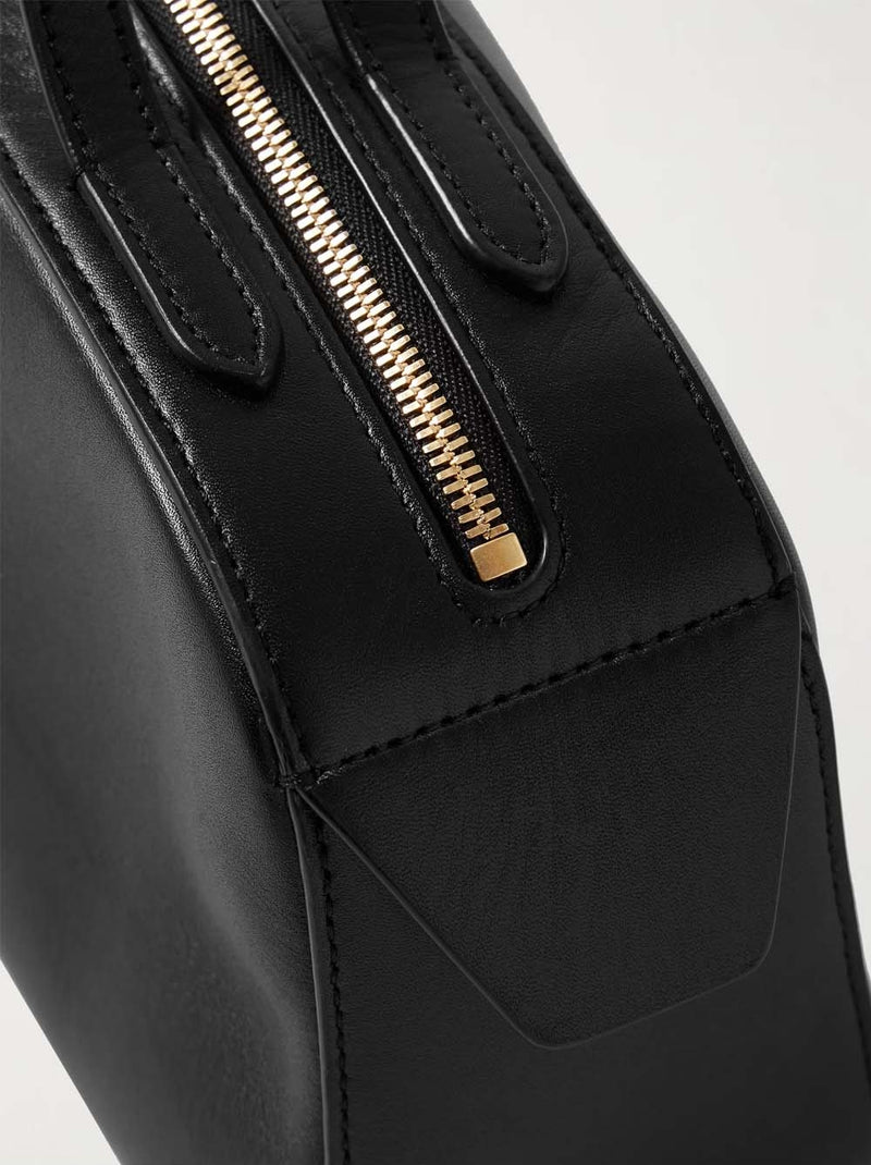 Simona Leather Shoulder Bag