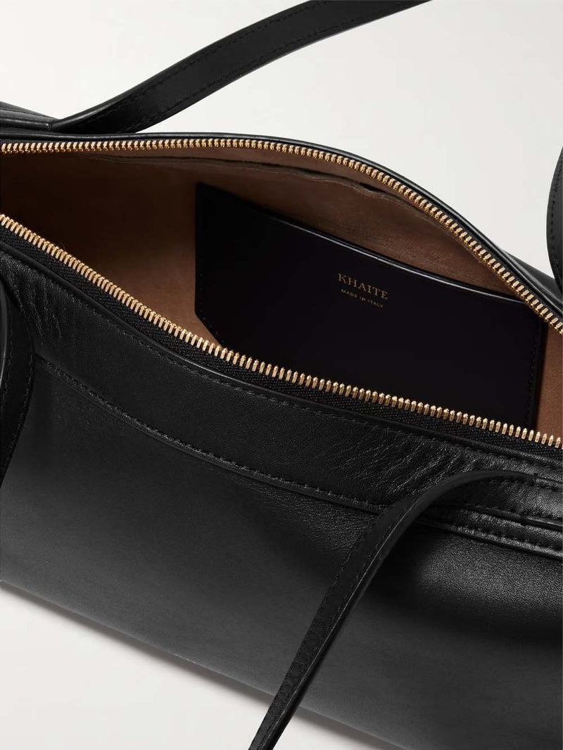 Simona Leather Shoulder Bag