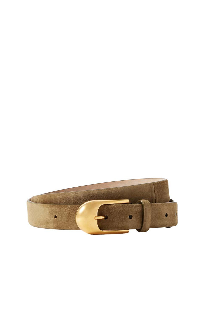 Suede Dome Belt