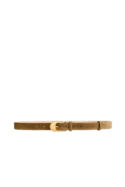 Suede Dome Belt