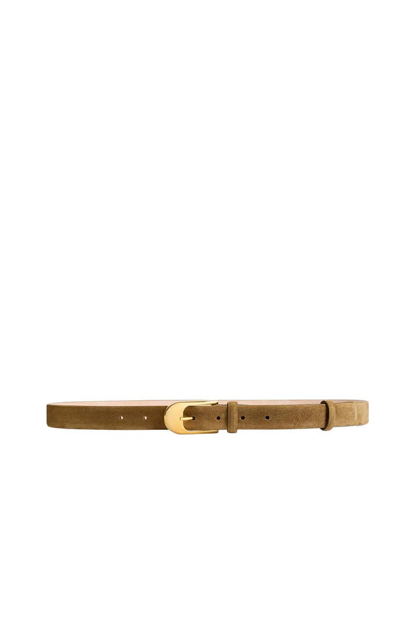 Suede Dome Belt