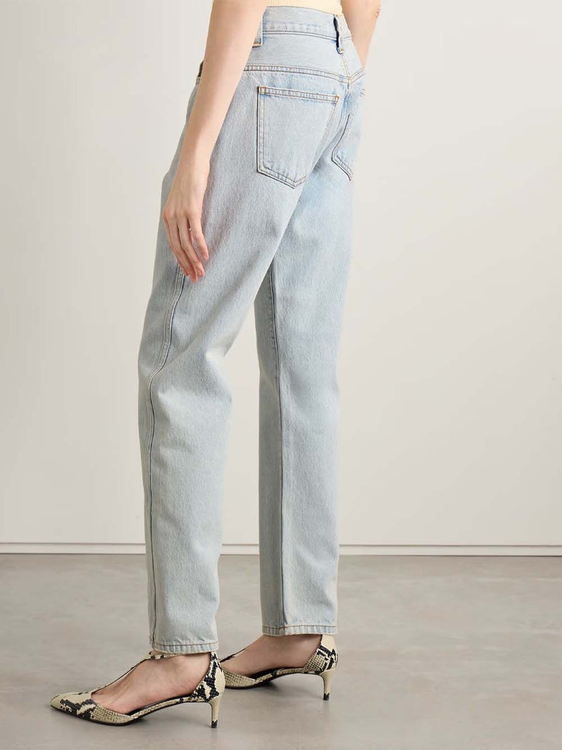 Callum Mid-rise Straight-leg Jeans