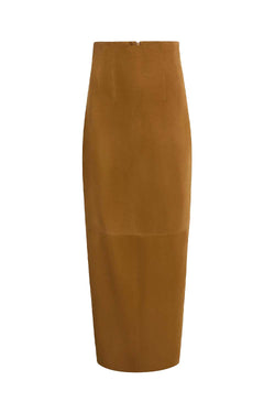 Loxley Suede Pencil Skirt