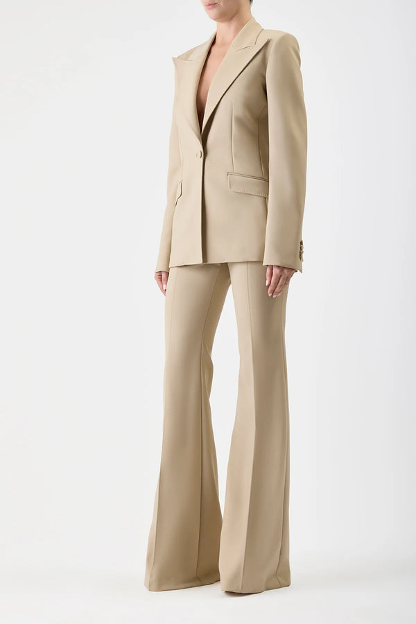 Rhein Woolen Flared Trousers