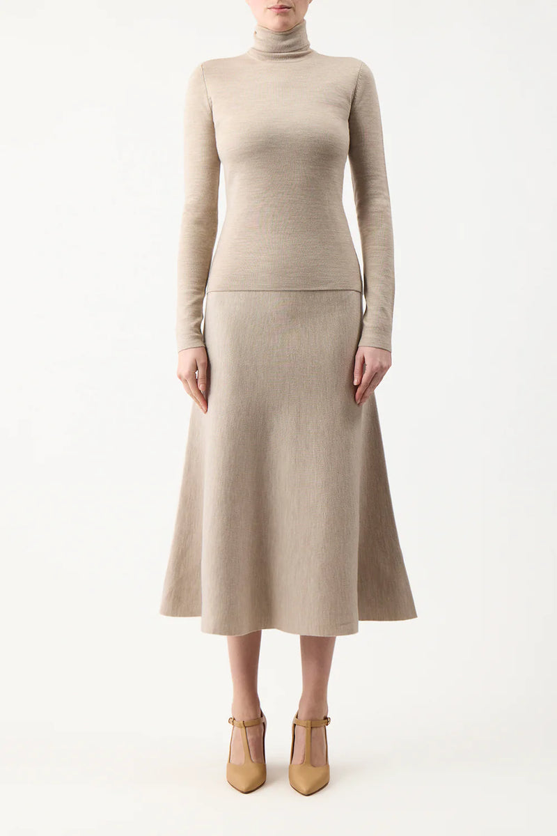 May Wool & Cashmere Turtleneck Sweater