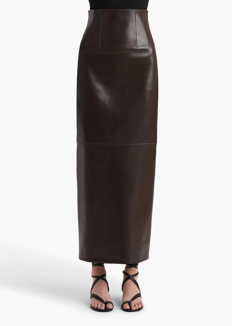 Loxley Leather Pencil Skirt