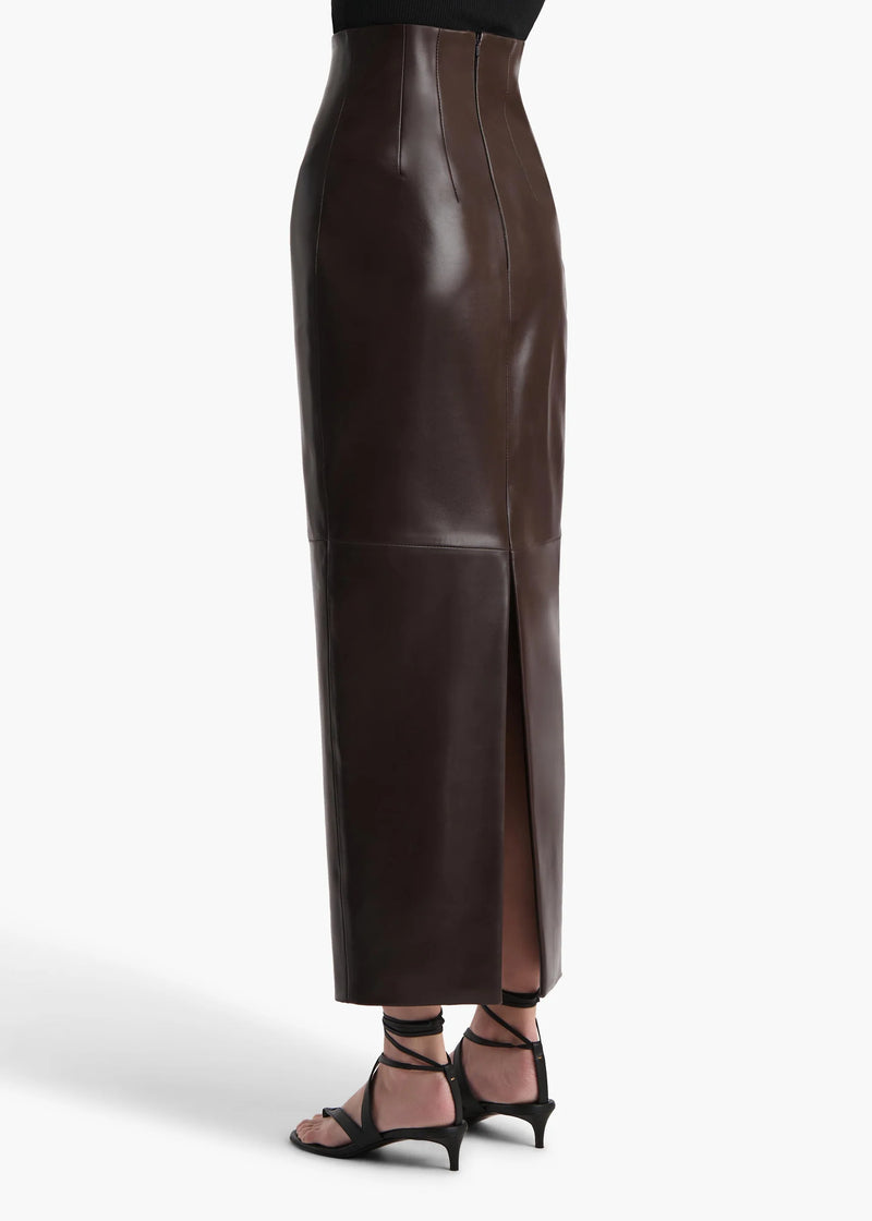 Loxley Leather Pencil Skirt