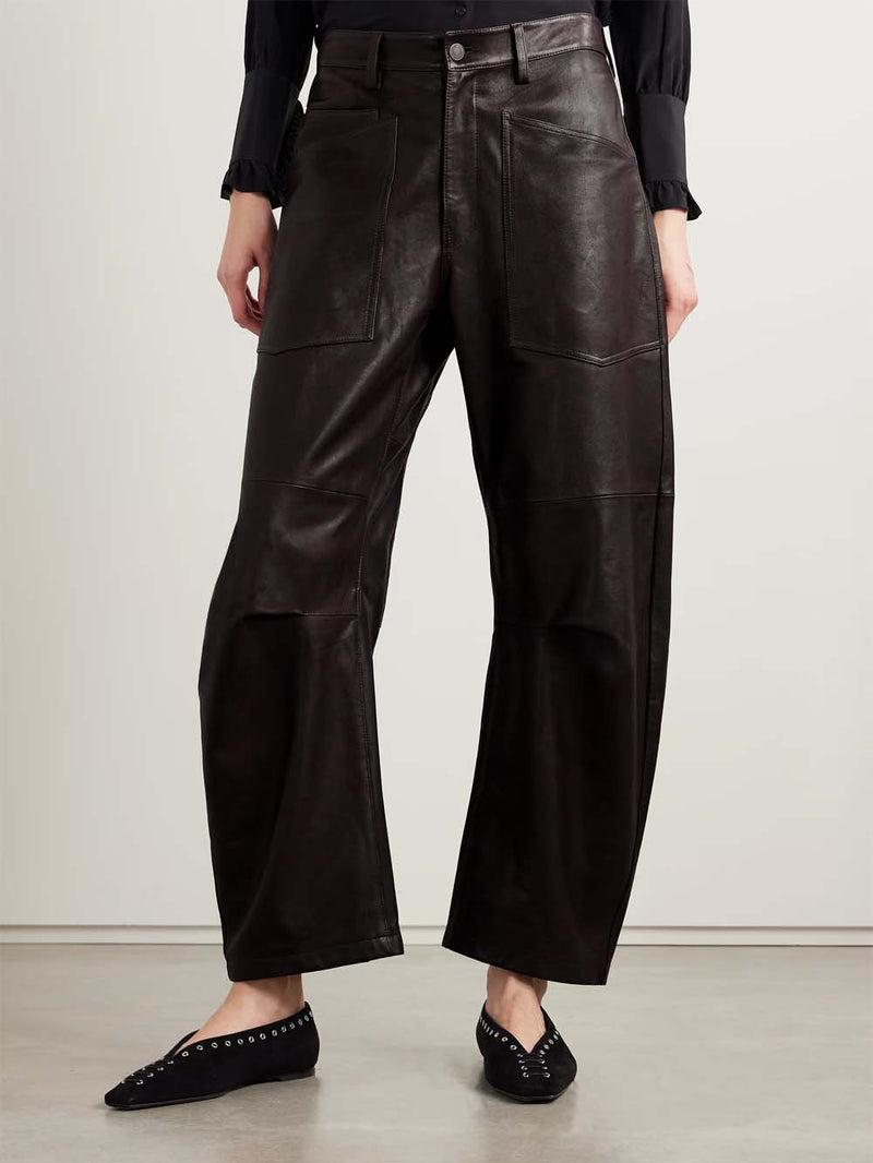 Shon Leather Pants