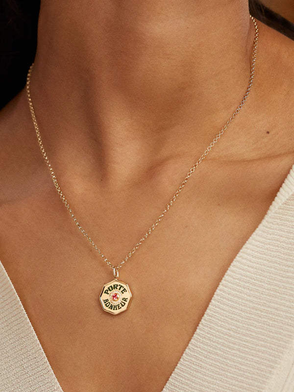 Mini Porte Bonheur Charm with Halo