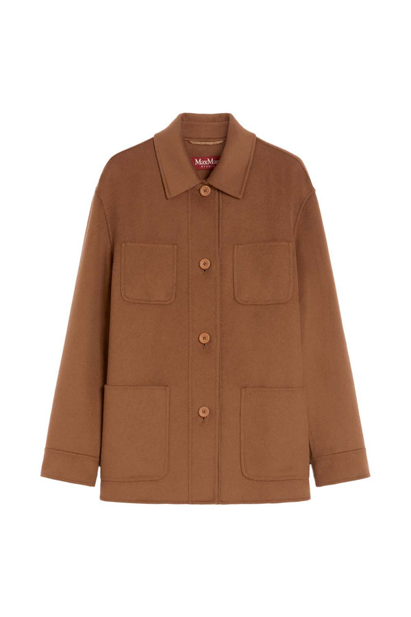 Extra Wool, Cashmere & Silk Broadcloth Jacket