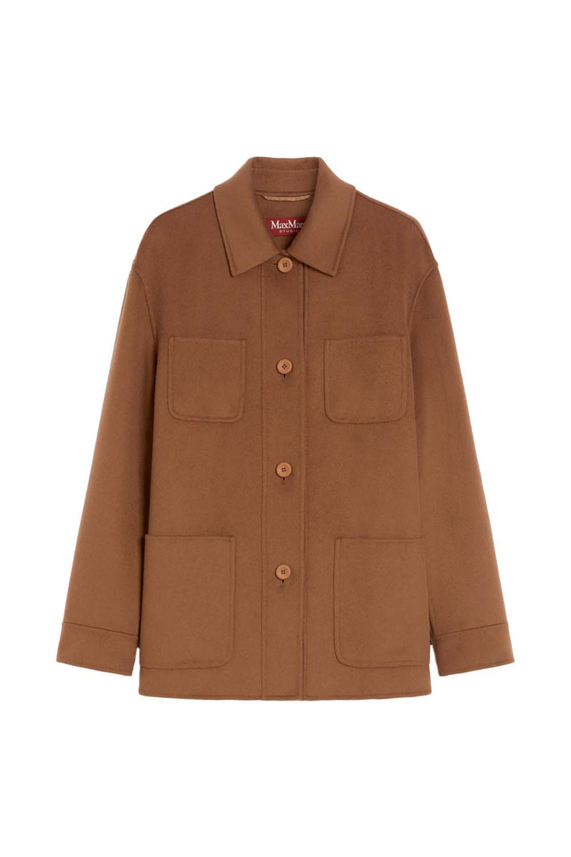 Extra Wool, Cashmere & Silk Broadcloth Jacket