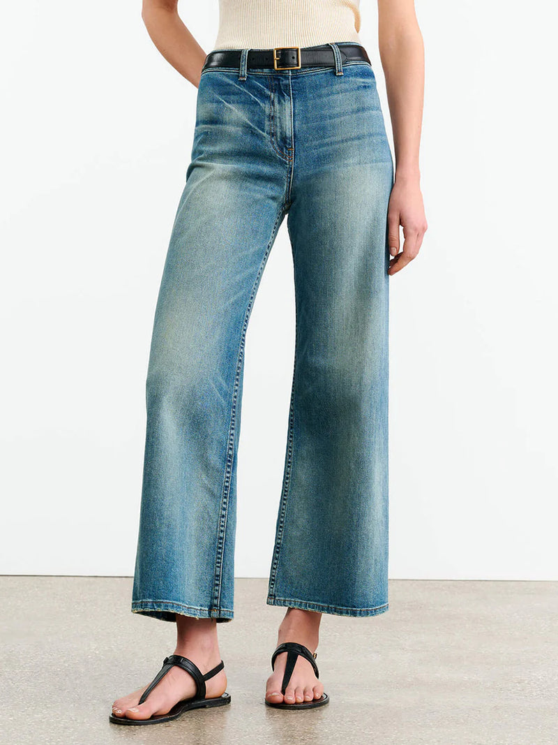 Megan High-Rise Wide-Leg Jeans