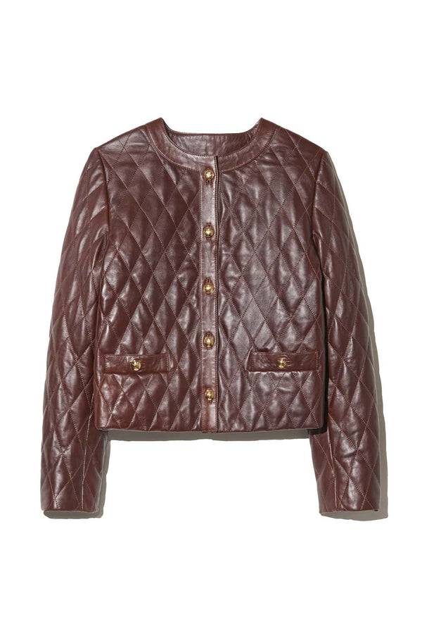 Amy Quilted Leather Jacket