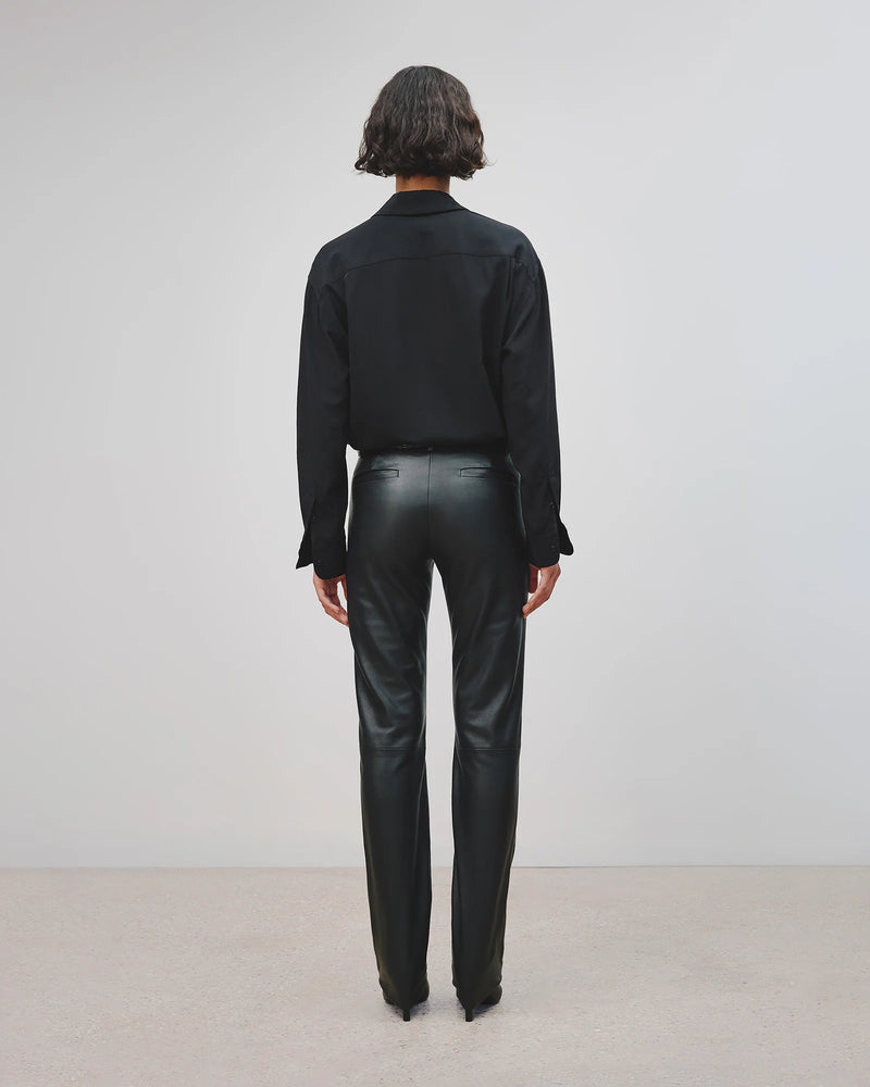 NILI LOTAN EVAN LEATHER PANT – Belinda International