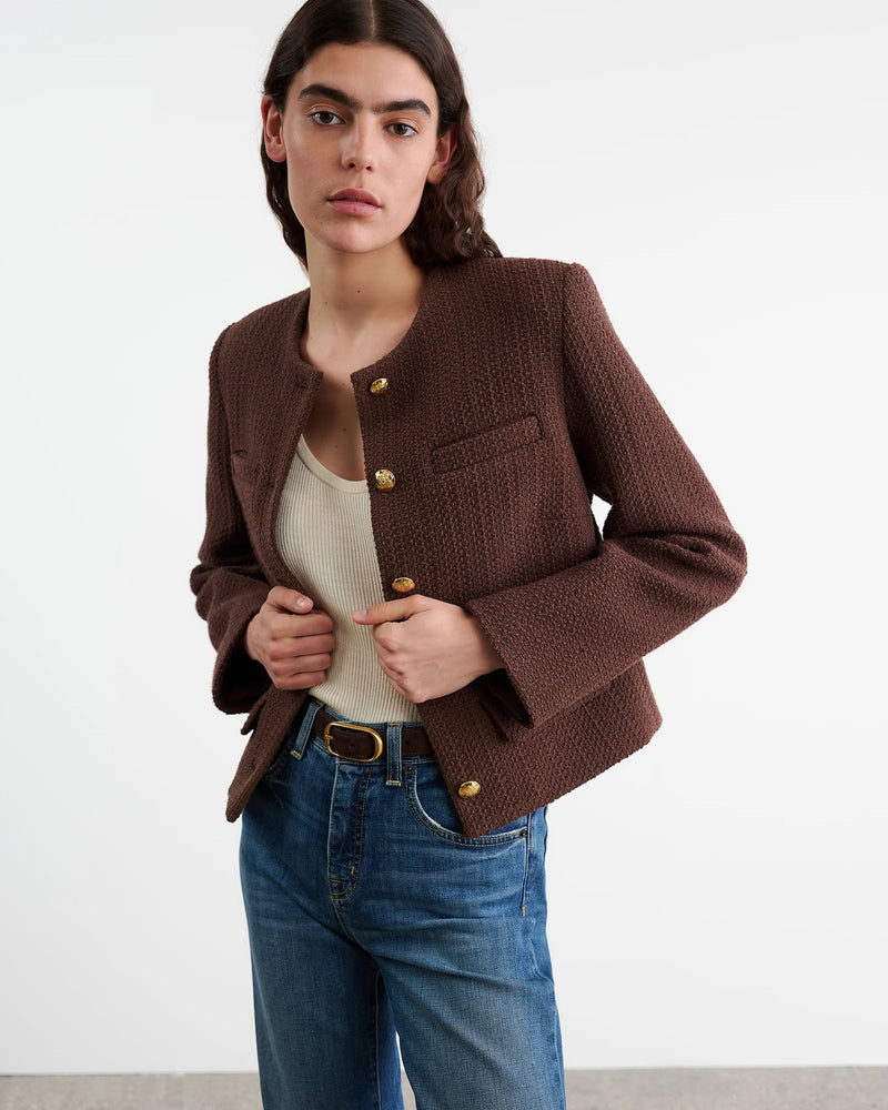 Paige Slim Cropped Jacket