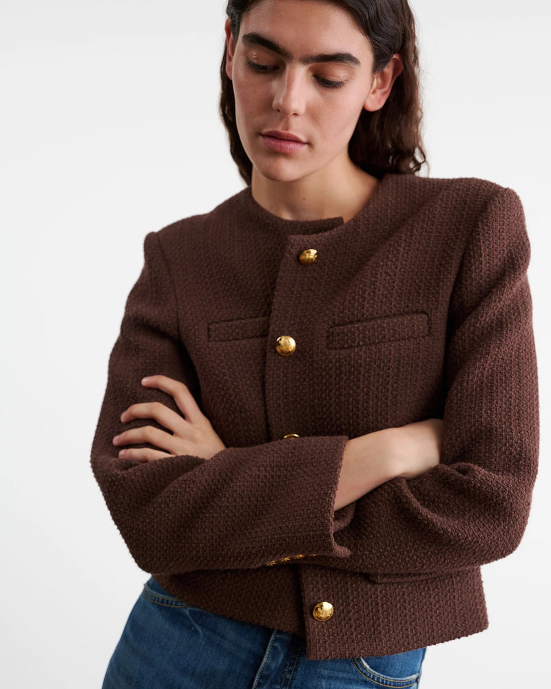 Paige Slim Cropped Jacket