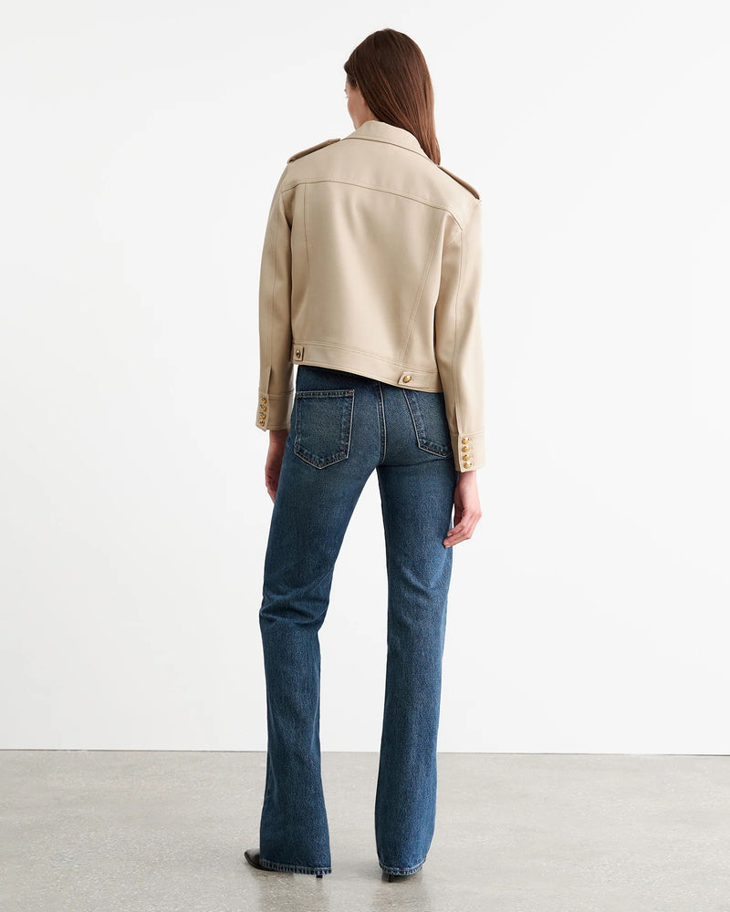 Lise Cropped Military Jacket