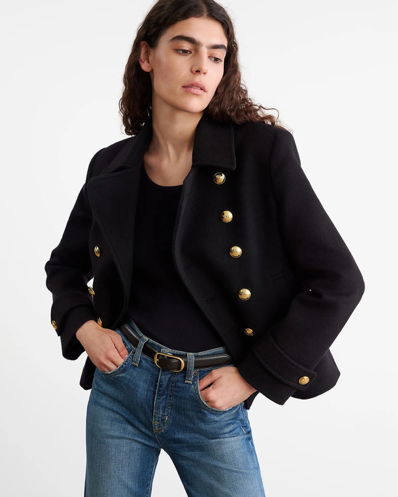 Ornella Wool Peacoat