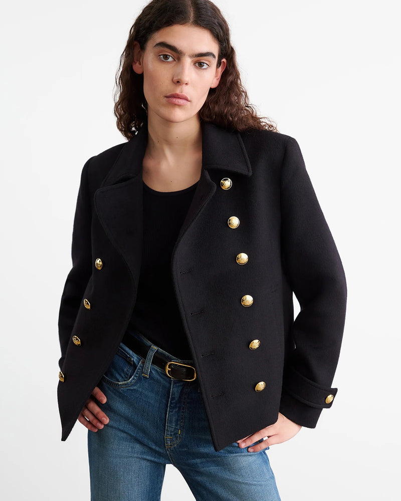 Ornella Wool Peacoat