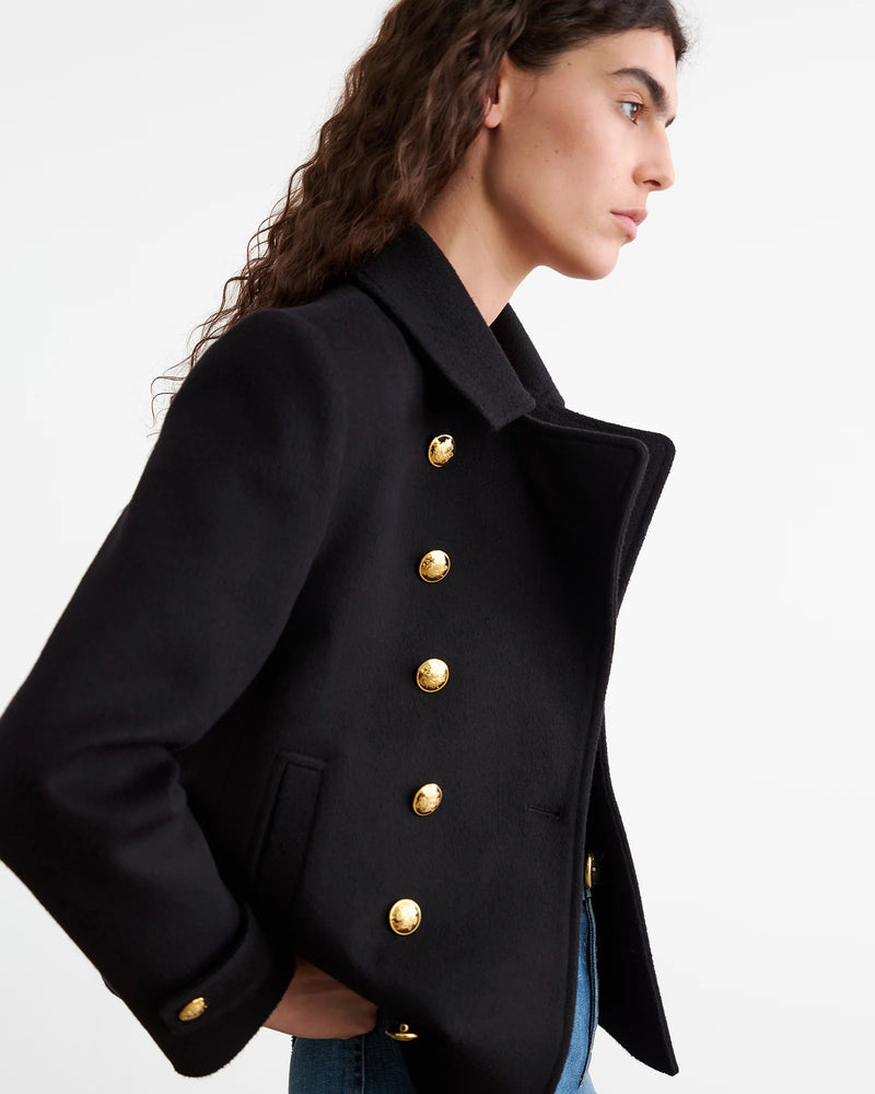 Ornella Wool Peacoat
