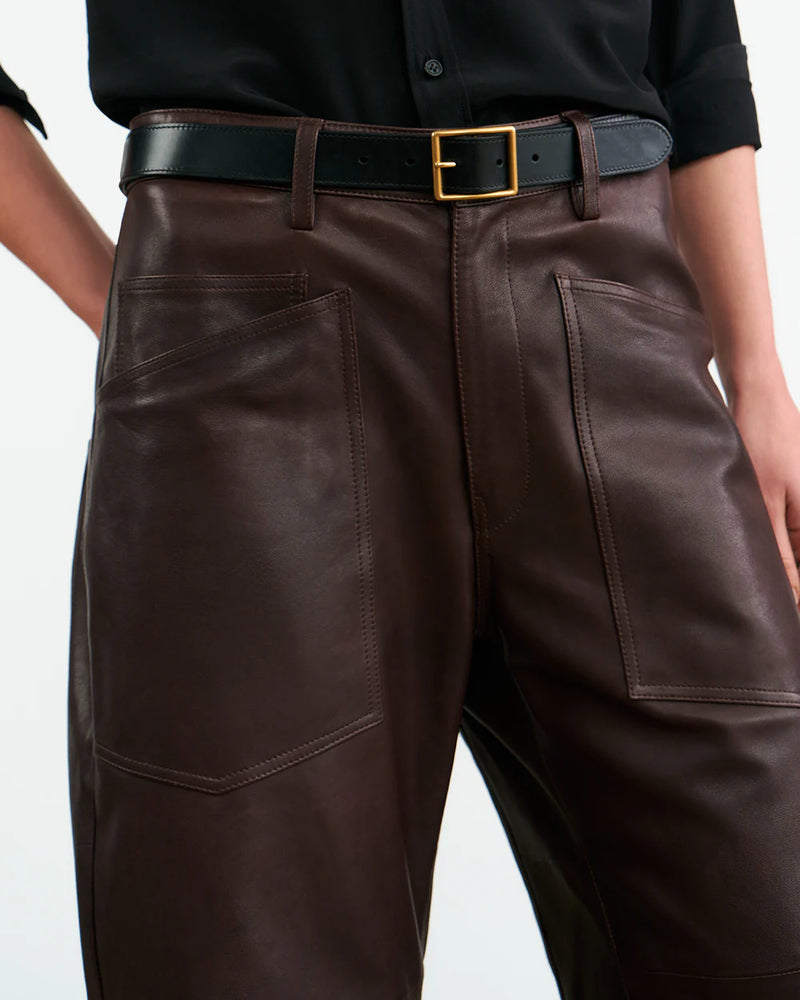 Shon Leather Pants