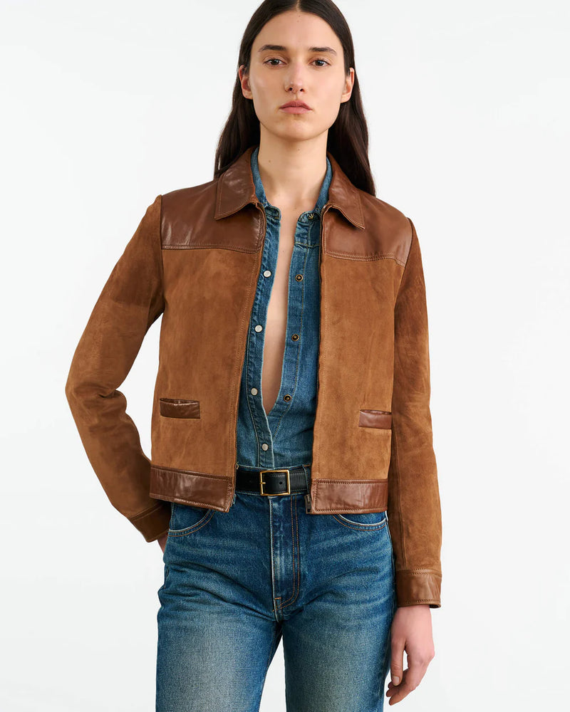 Freddie Suede & Leather Jacket